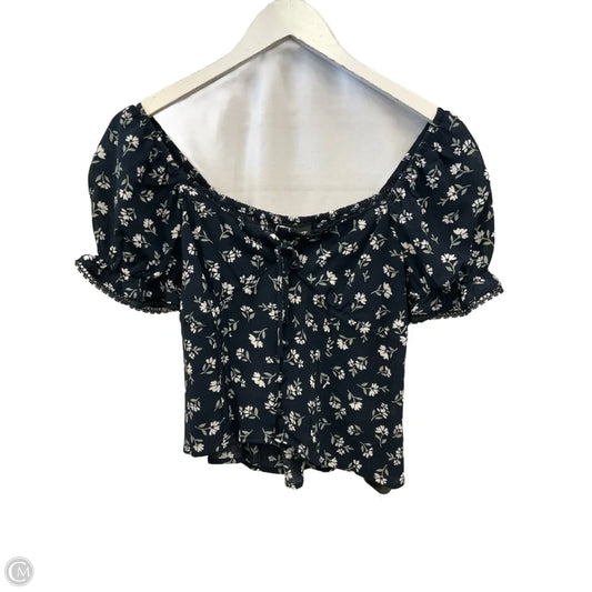 Top Short Sleeve By Clothes Mentor In Blue, Size: Xs