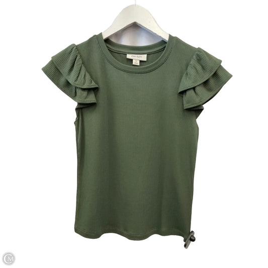 Top Sleeveless By On 34th In Green, Size: Xs