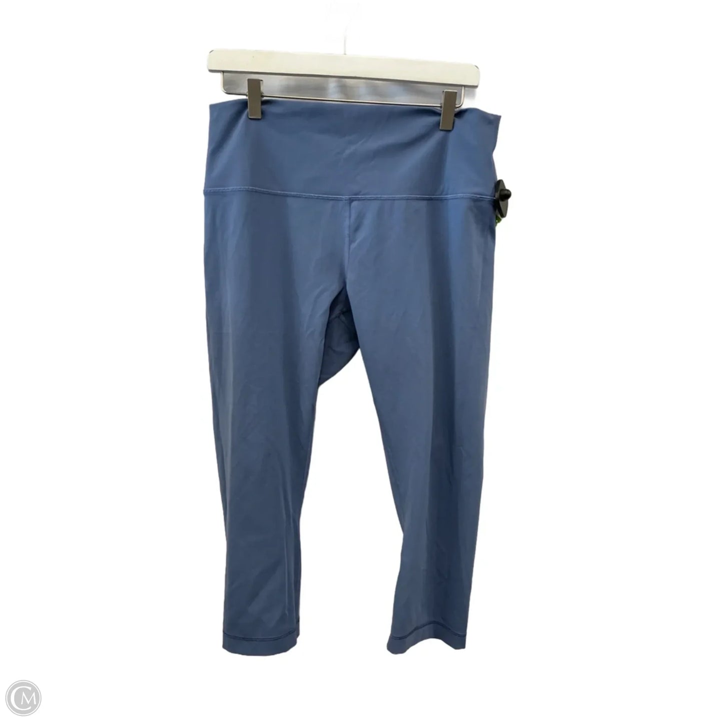 Athletic Capris By Lululemon In Blue, Size: L