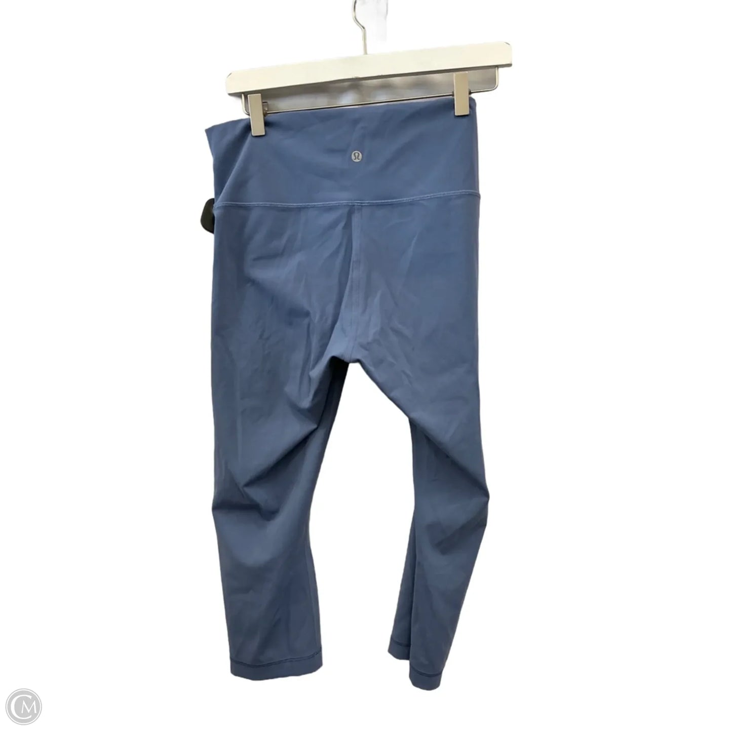 Athletic Capris By Lululemon In Blue, Size: L