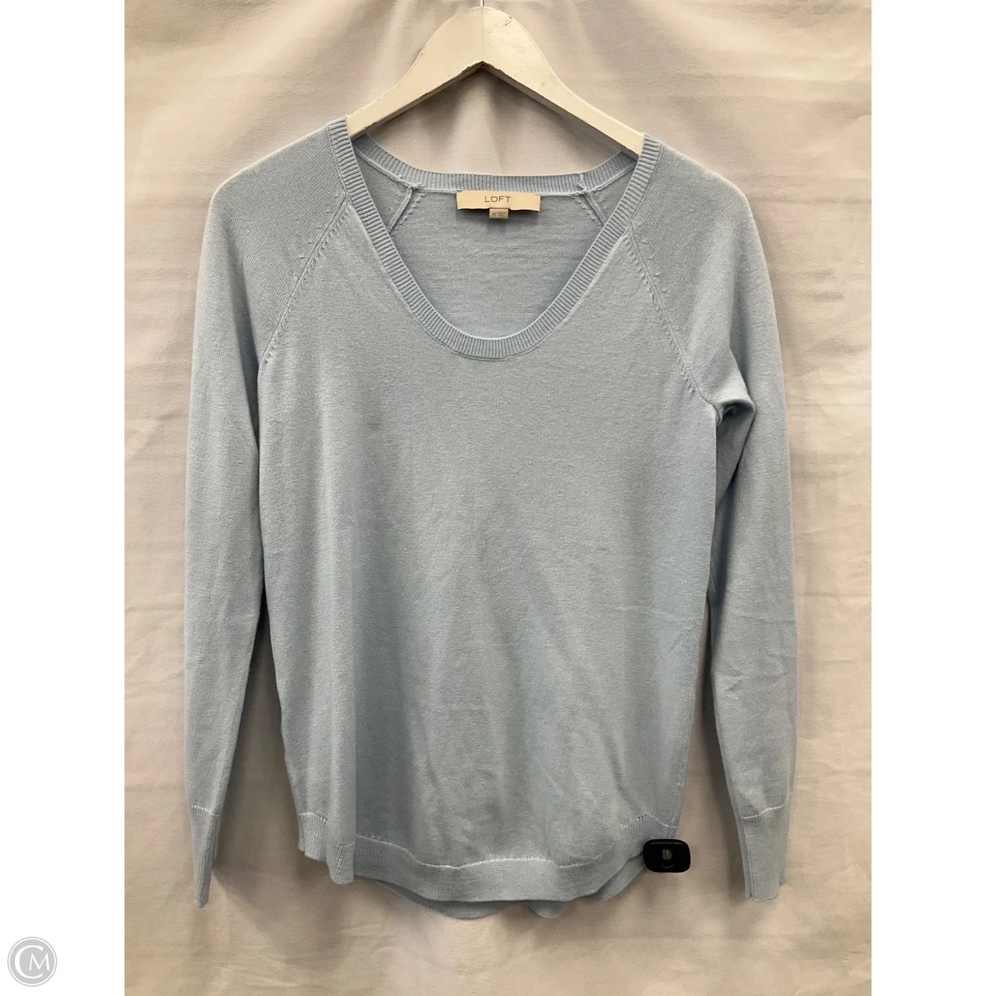 Top Long Sleeve By Loft In Blue, Size: Xs