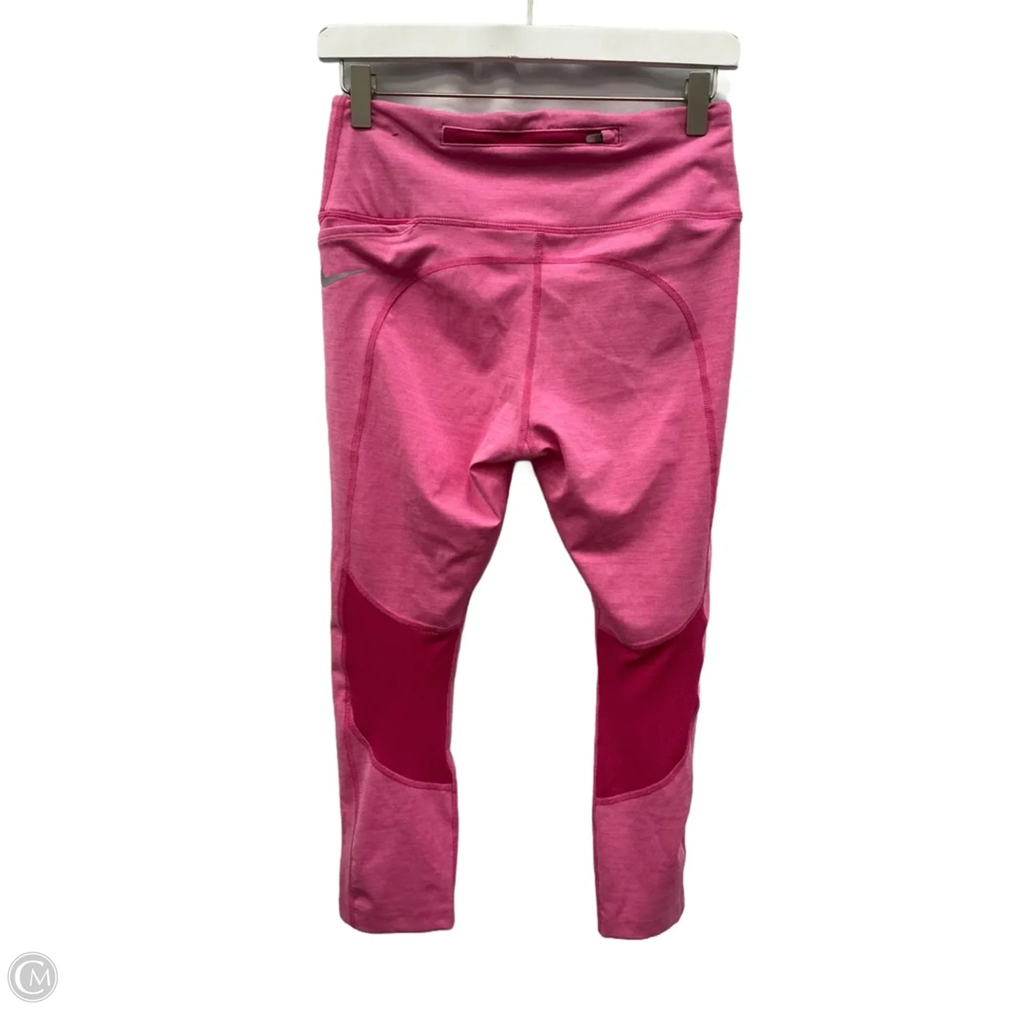 Athletic Capris By Nike In Pink, Size: M
