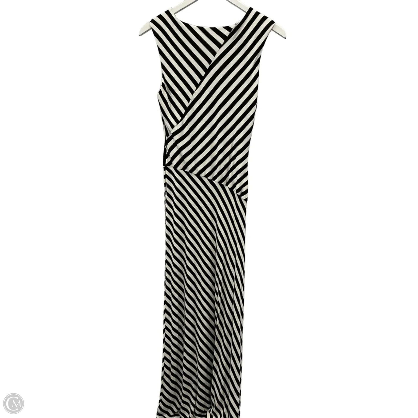 Dress Casual Maxi By Loft In Striped Pattern, Size: M
