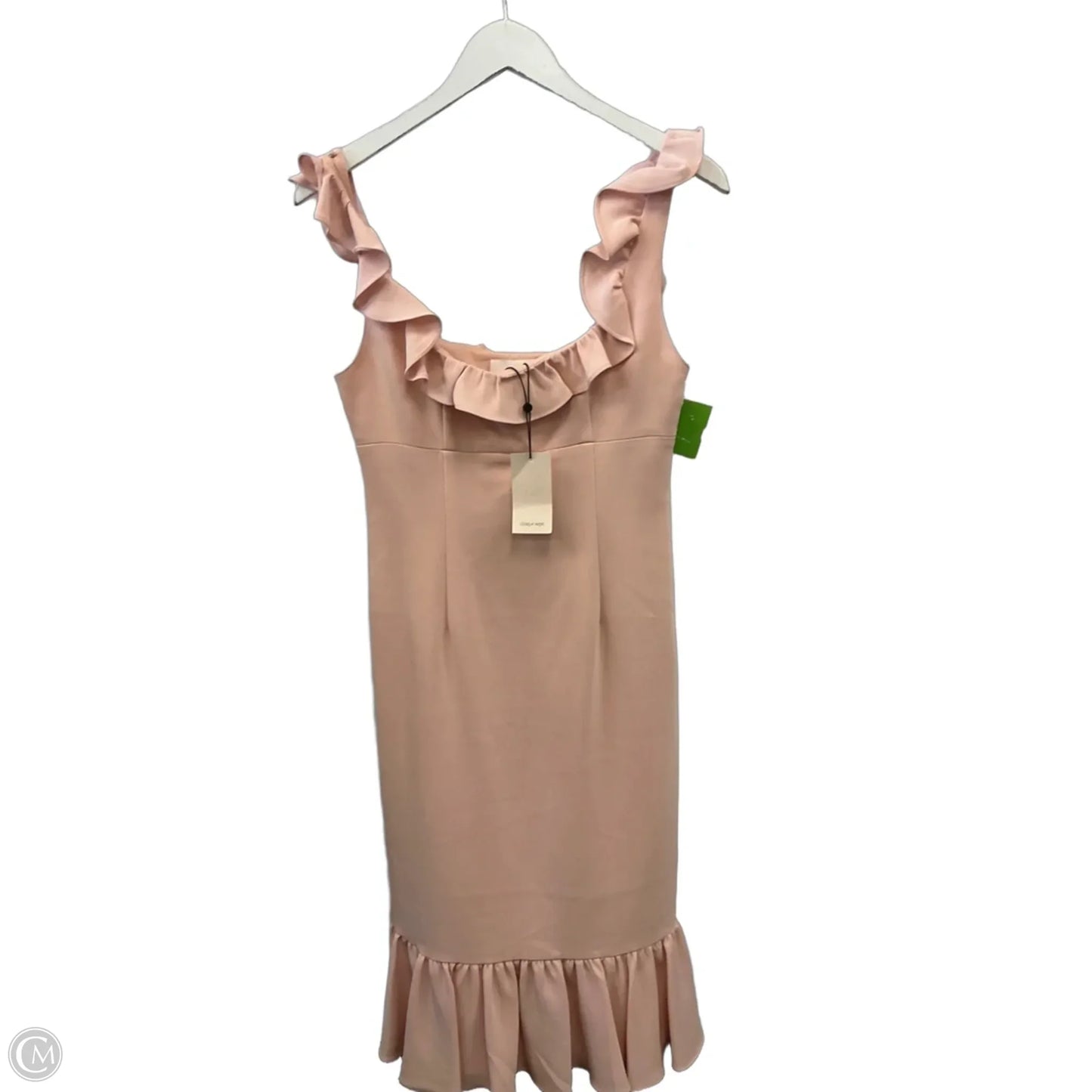 Dress Casual Midi By Cma In Peach, Size: S