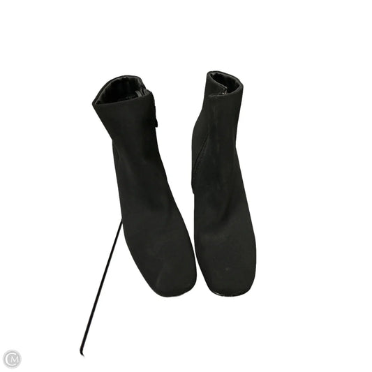 Boots Ankle Heels By Clothes Mentor In Black, Size: 11