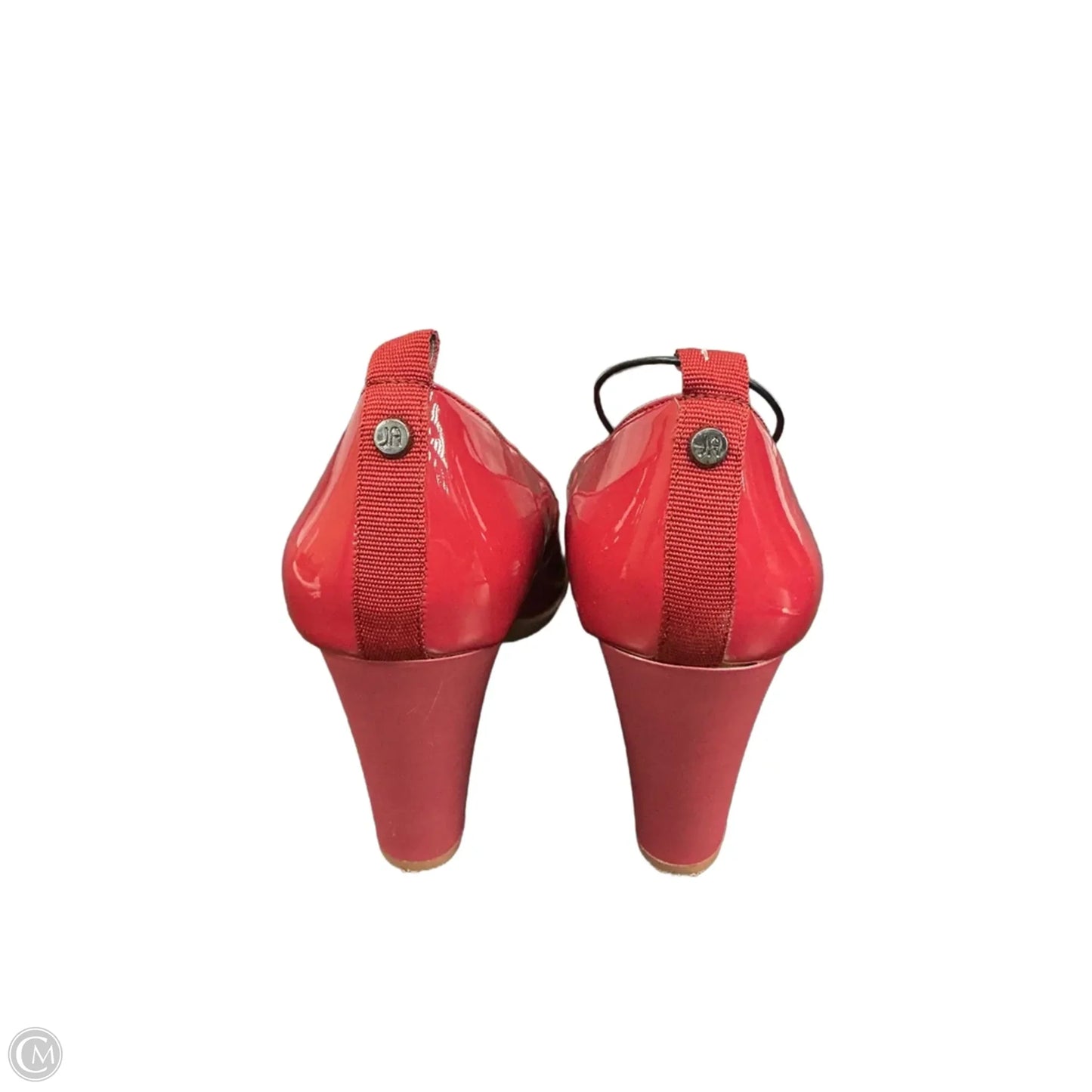 Shoes Heels Block By Clothes Mentor In Red, Size: 8