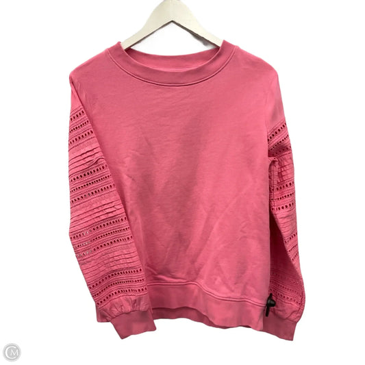 Top Long Sleeve By Talbots In Pink, Size: S