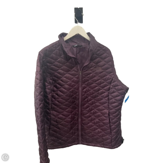 Jacket Puffer & Quilted By The North Face In Purple, Size: Xxl