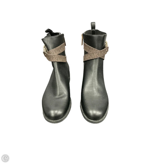 Boots Ankle Flats By Michael By Michael Kors In Black, Size: 8