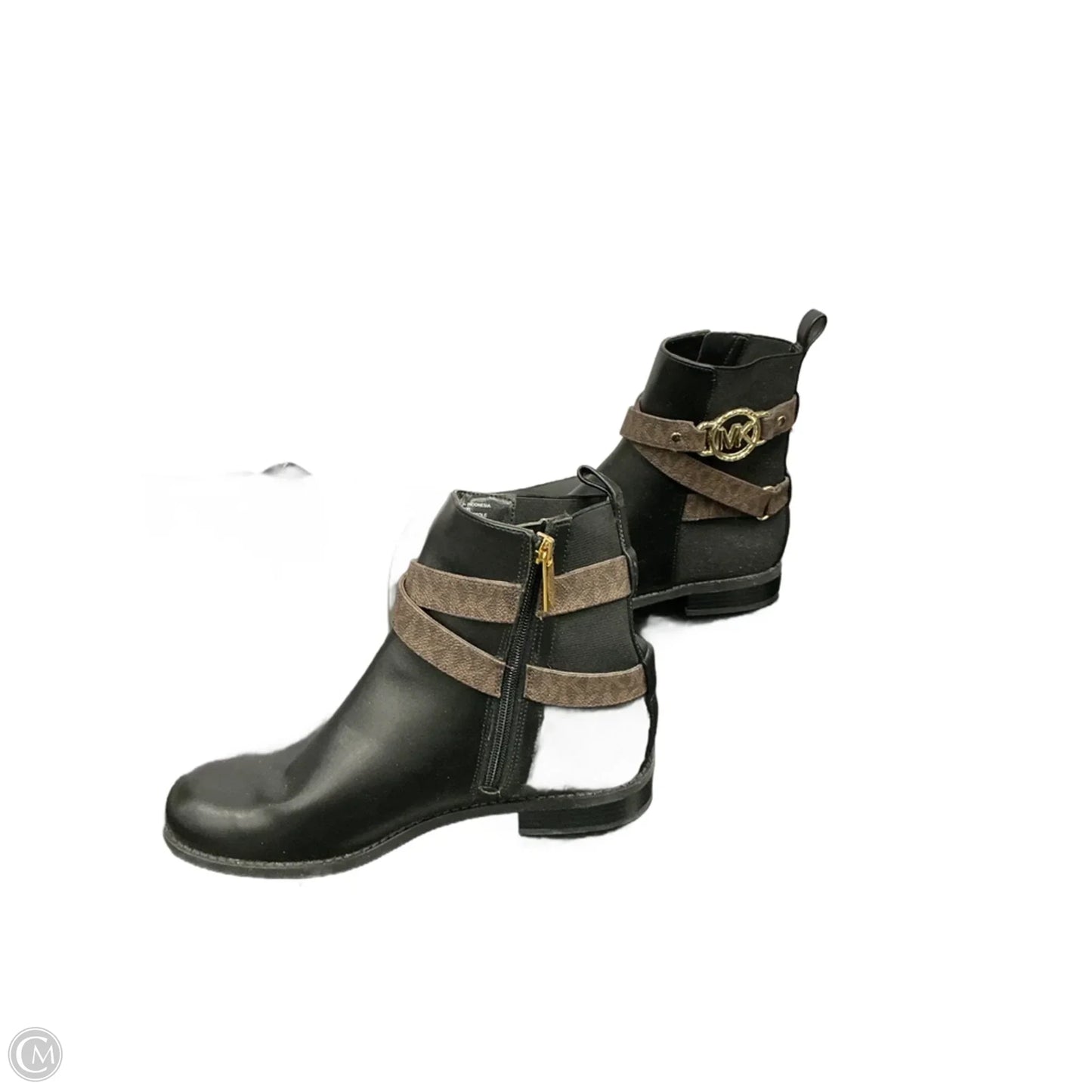 Boots Ankle Flats By Michael By Michael Kors In Black, Size: 8