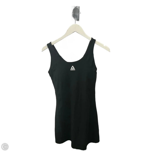 Athletic Dress By Reebok In Black, Size: Xs
