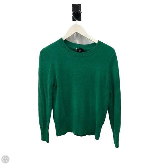 Sweater Cashmere By J. Crew In Green, Size: S