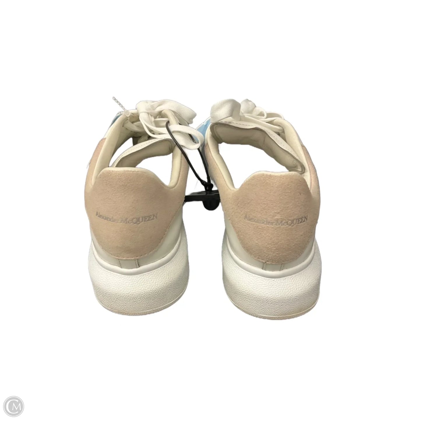 Shoes Luxury Designer By Alexander Mcqueen In White, Size: 6.5