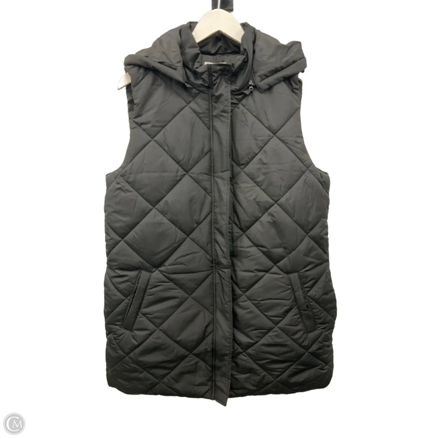 Vest Puffer & Quilted By Maurices In Black, Size: L