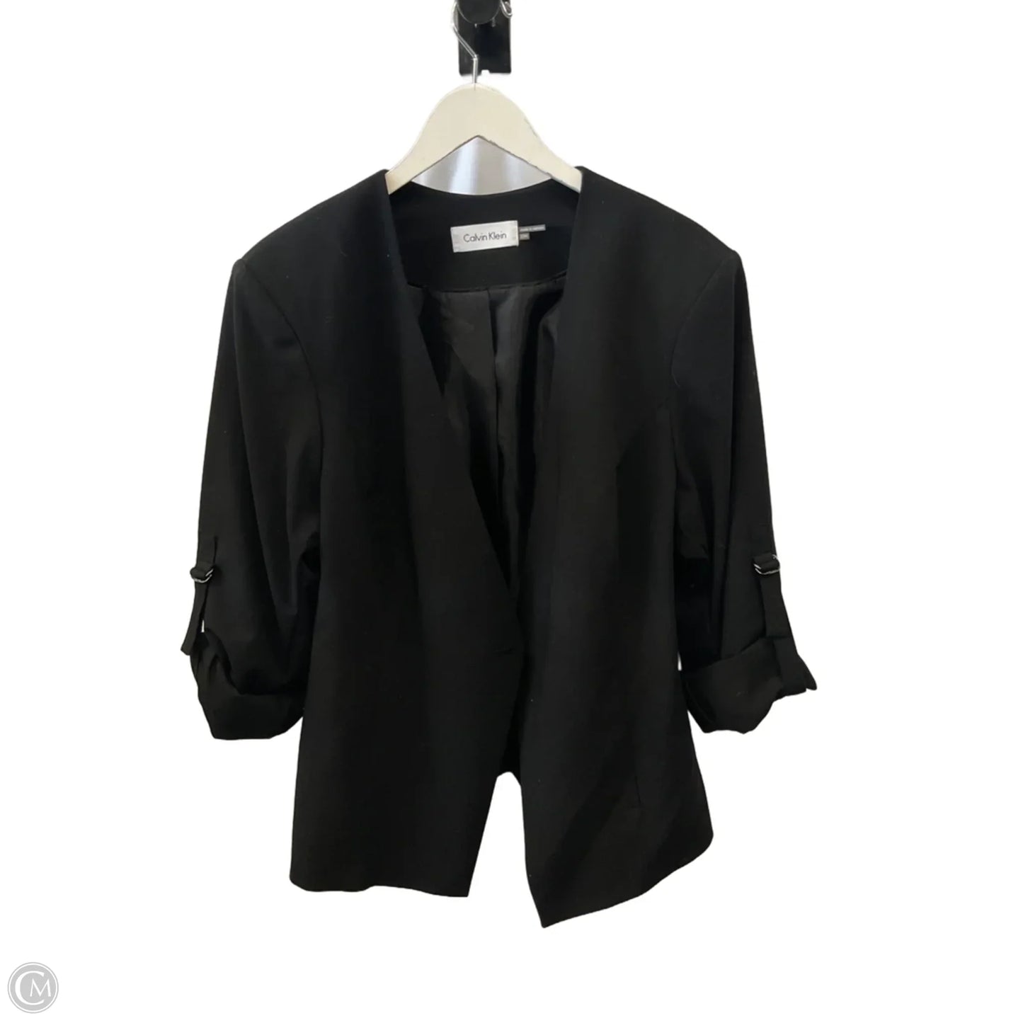 Blazer By Calvin Klein In Black, Size: 2x