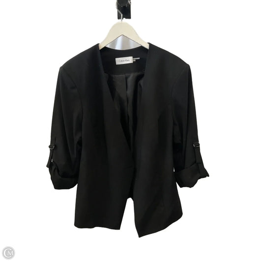 Blazer By Calvin Klein In Black, Size: 2x