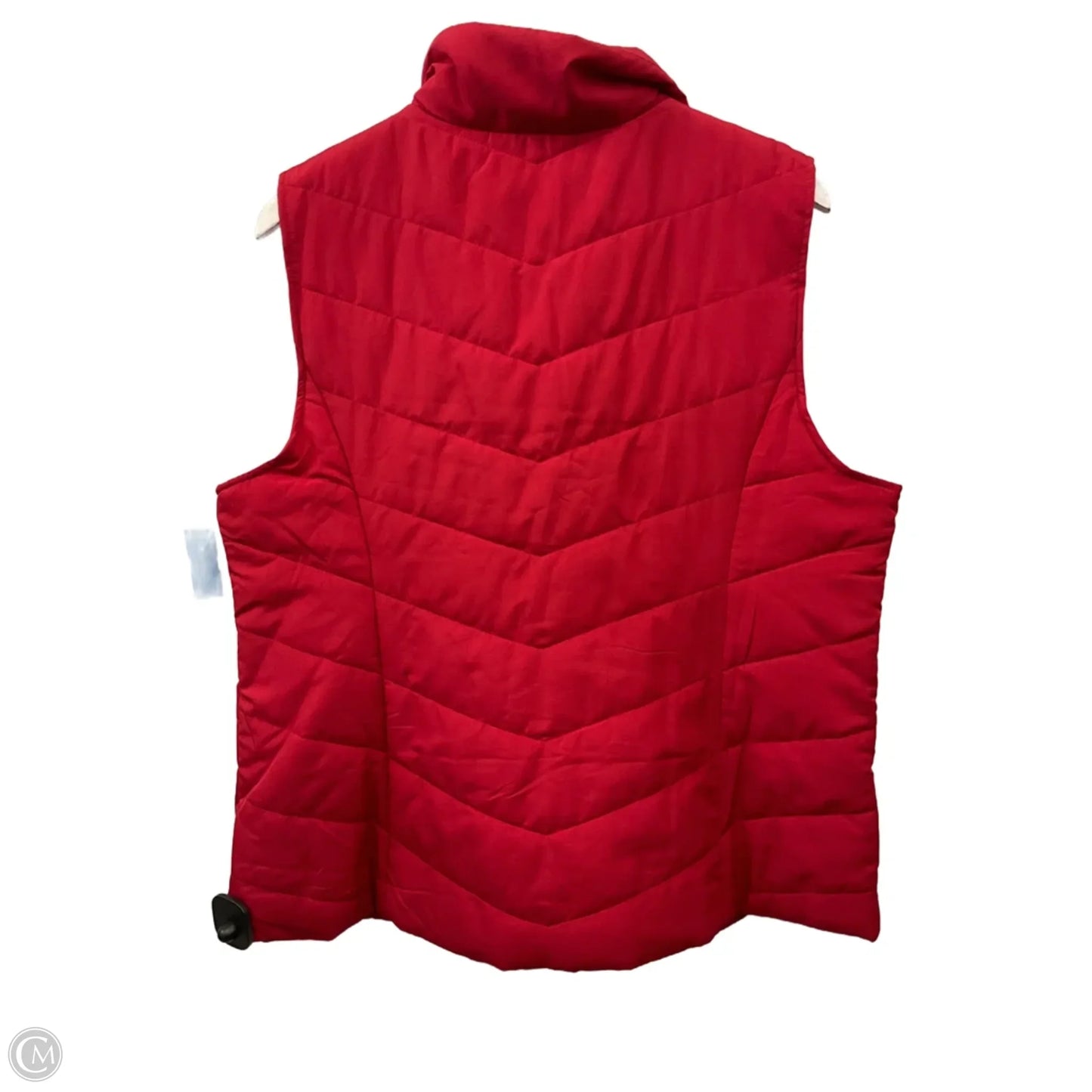 Vest Puffer & Quilted By Christopher And Banks In Red, Size: Xl