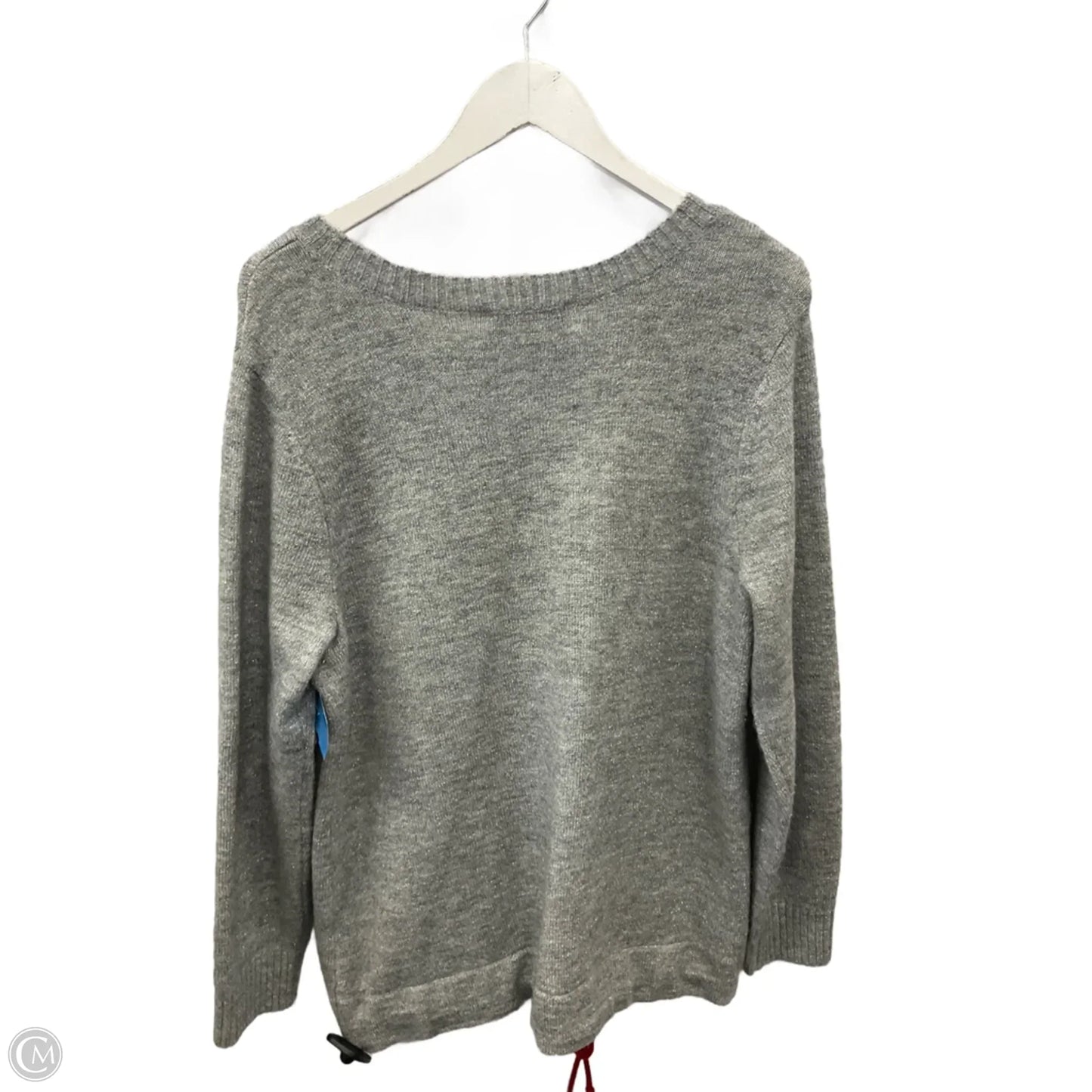 Sweater By Christopher And Banks In Grey, Size: L