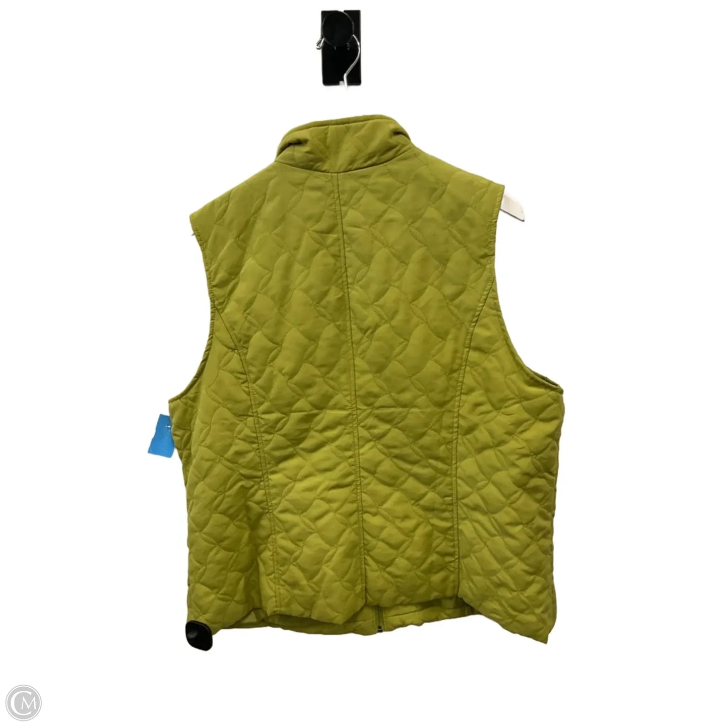 Vest Puffer & Quilted By Christopher And Banks In Green, Size: 1x
