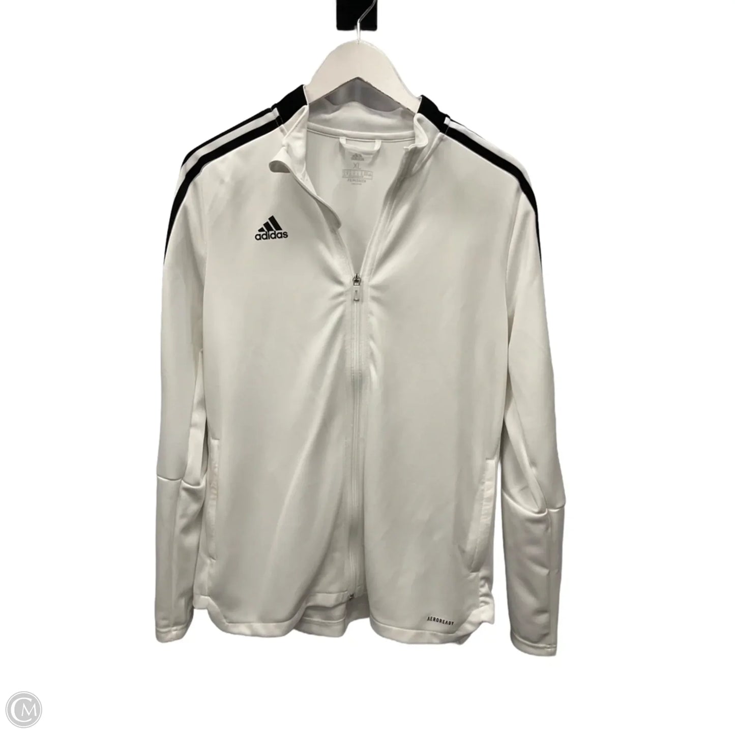 Athletic Pants 2pc By Adidas In White, Size: Xl