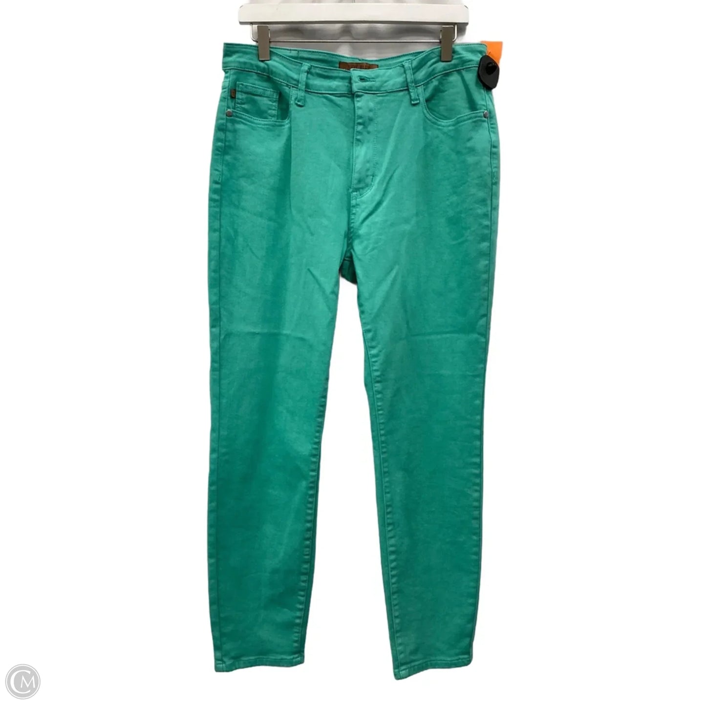 Jeans Straight By Judy Blue In Green, Size: 12