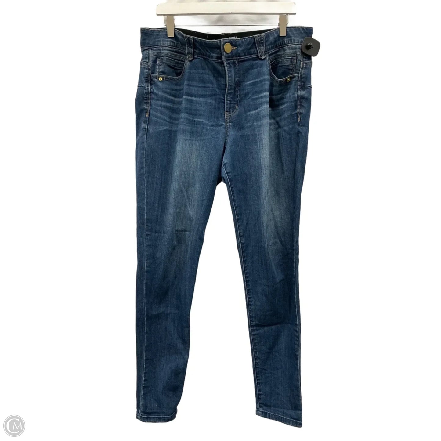 Jeans Skinny By Democracy In Blue Denim, Size: 16