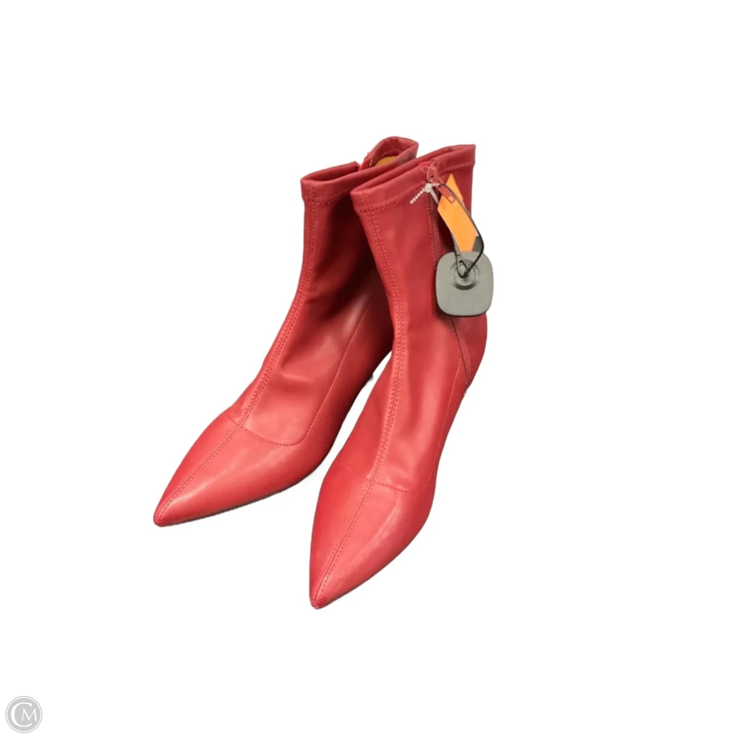 Boots Ankle Heels By Madden Girl In Red, Size: 8