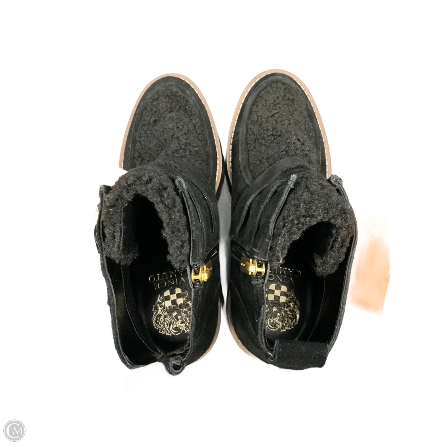 Boots Ankle Heels By Vince Camuto In Black, Size: 6