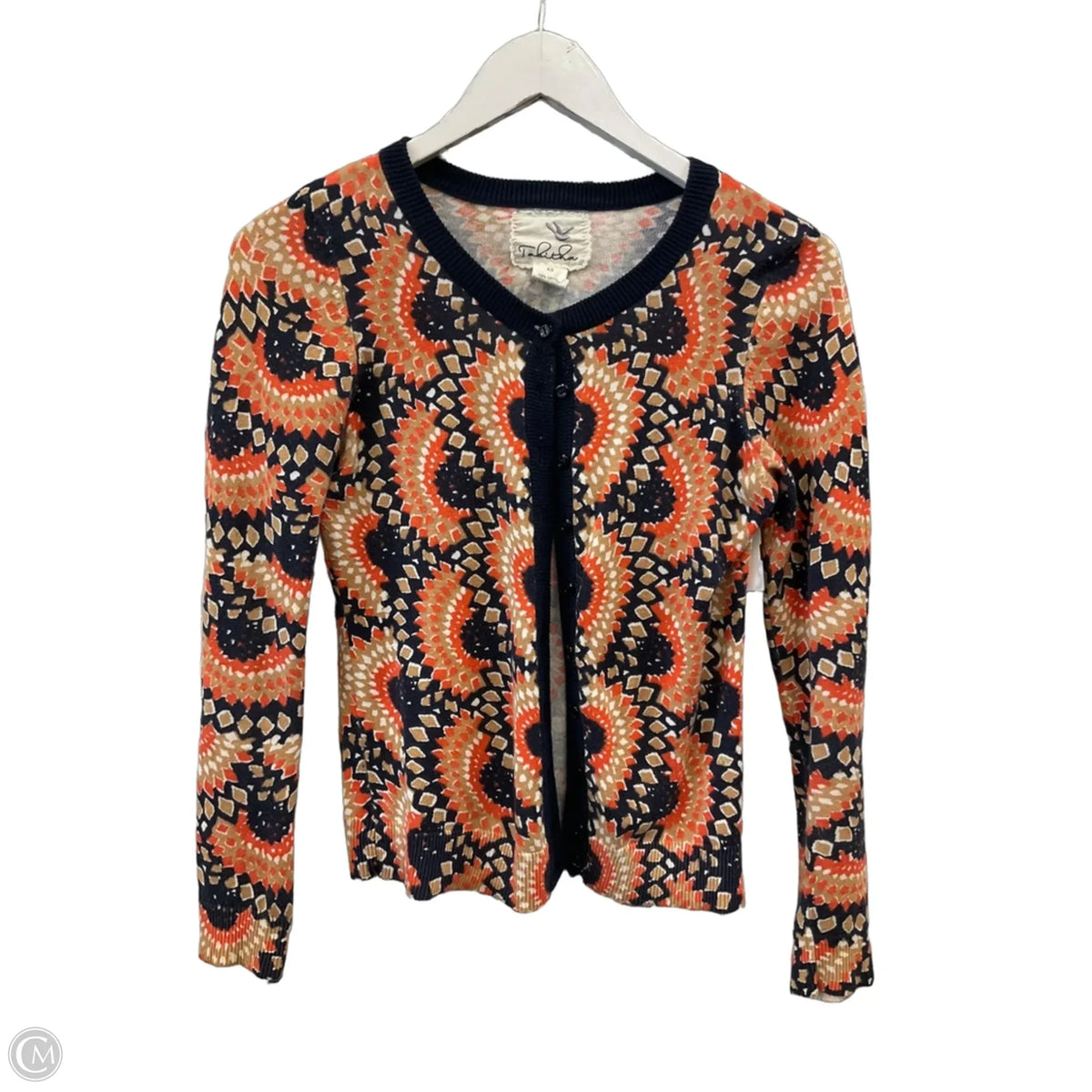 Cardigan By Tabitha In Orange, Size: Xs