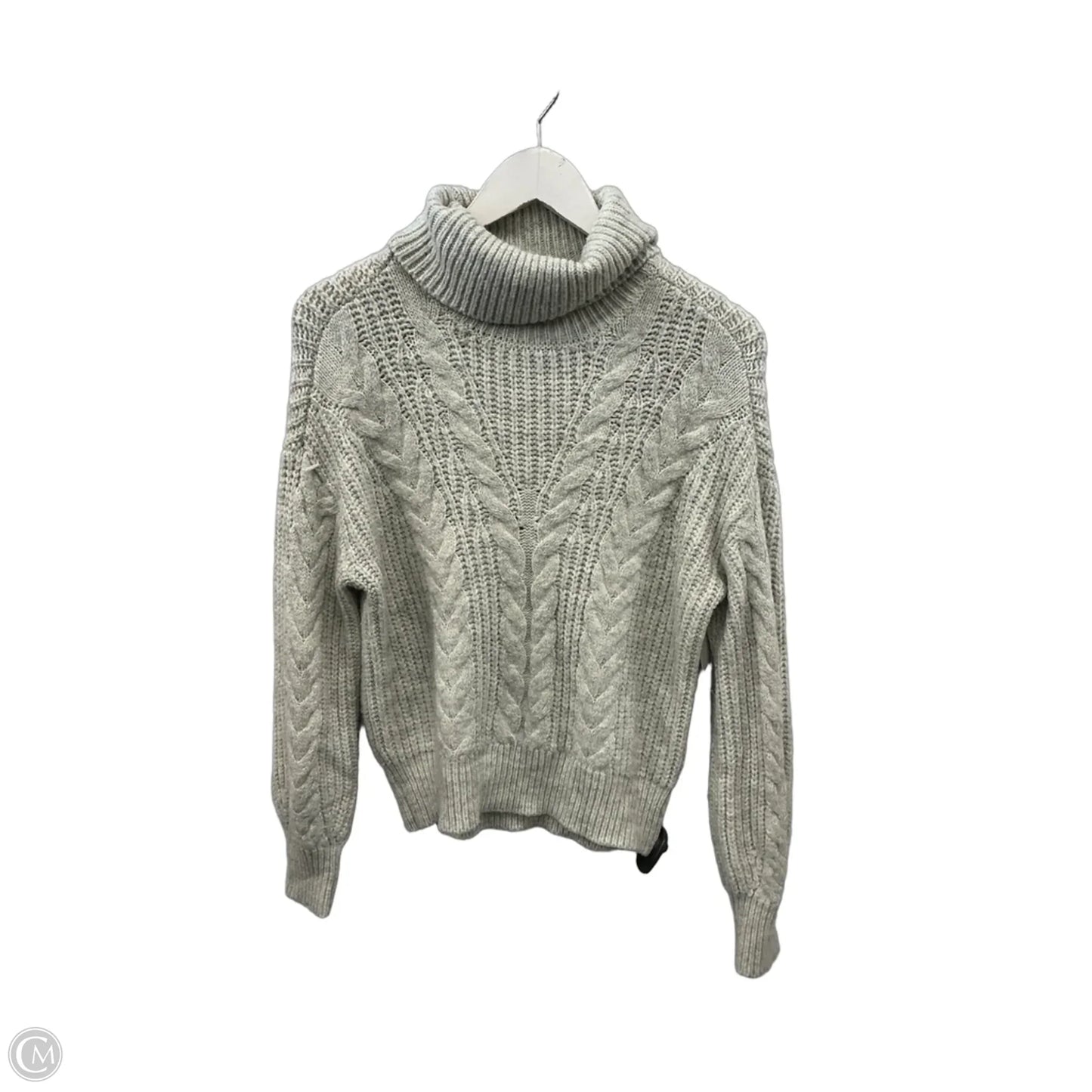 Sweater By Clothes Mentor In Grey, Size: M