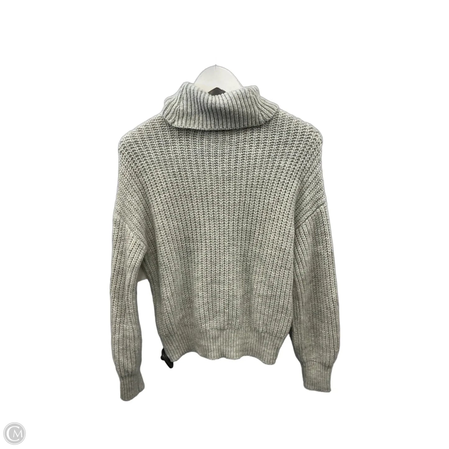 Sweater By Clothes Mentor In Grey, Size: M