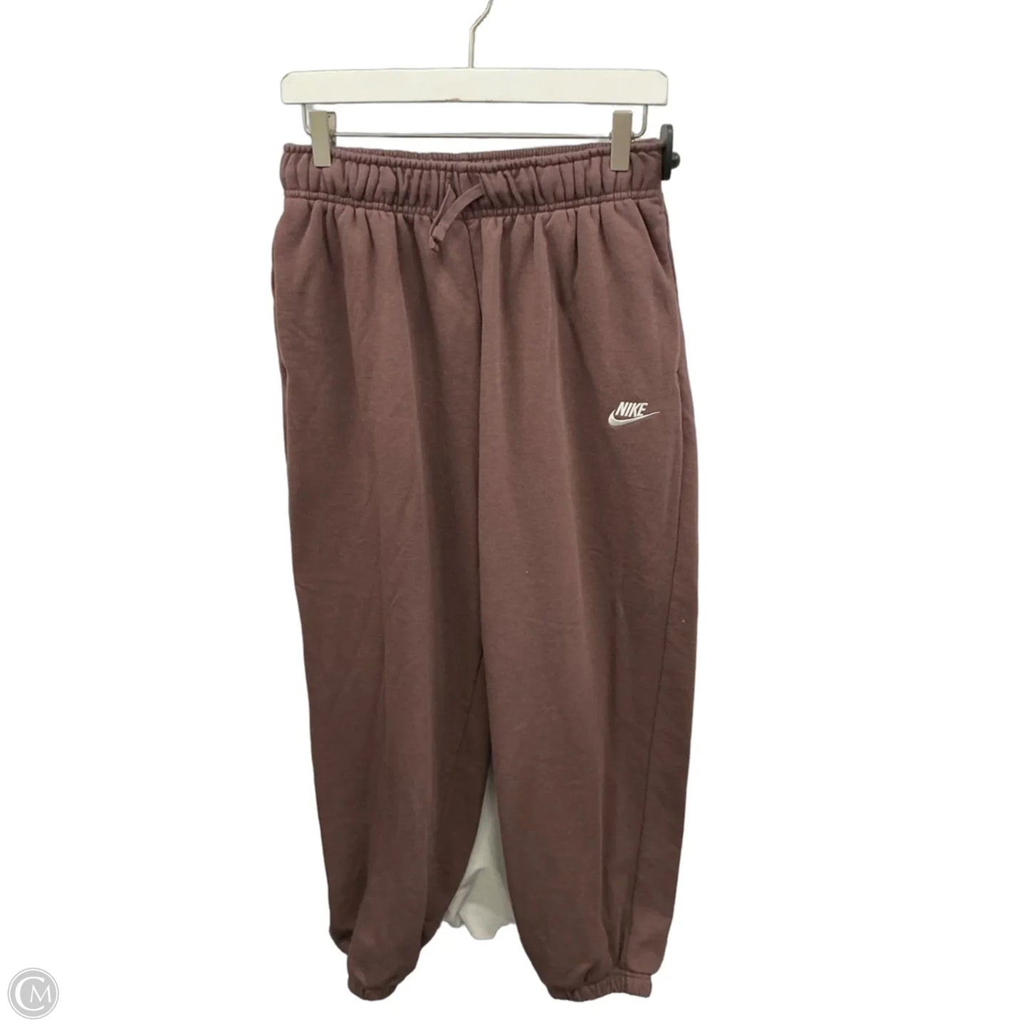 Athletic Pants By Nike Apparel In Brown, Size: S