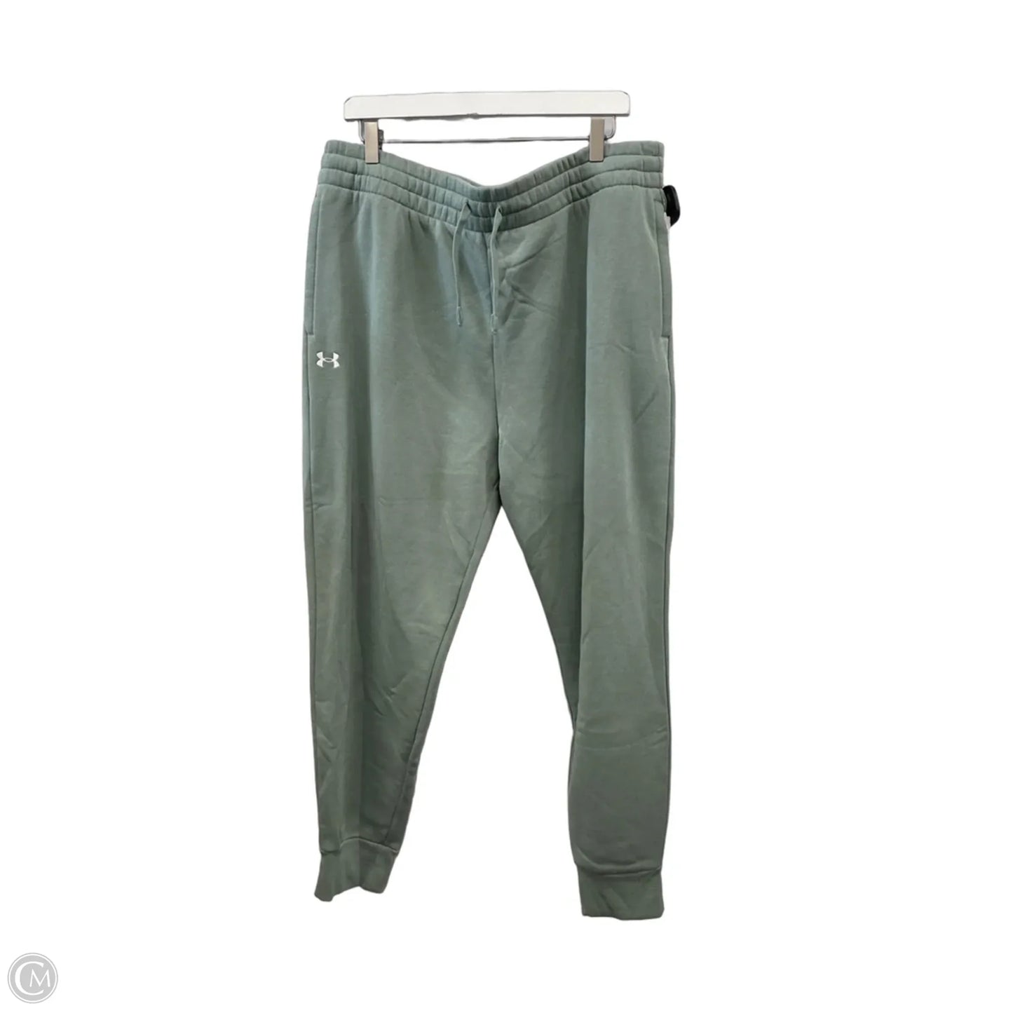 Athletic Pants By Under Armour In Green, Size: 2x