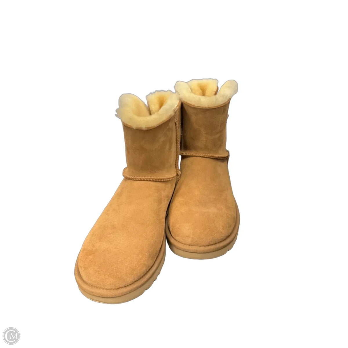 Boots Designer By Ugg In Brown, Size: 8