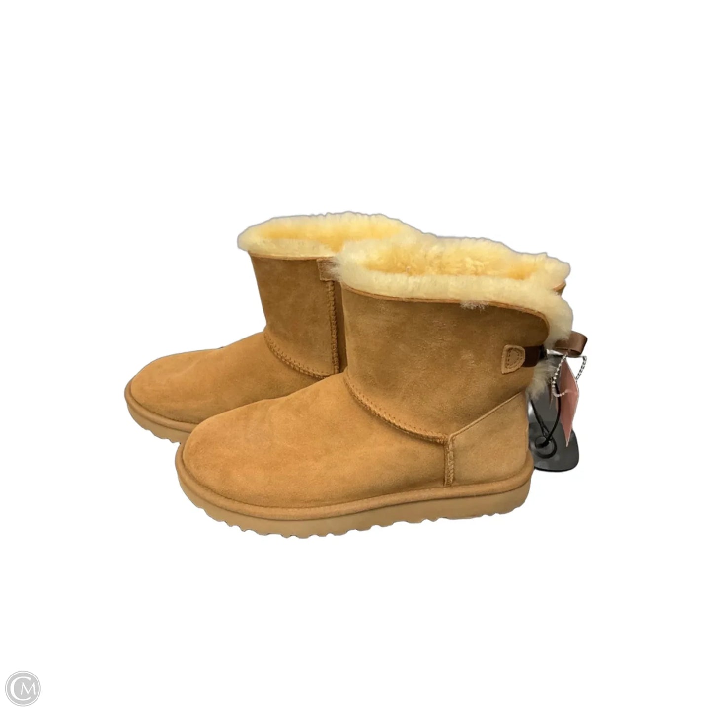 Boots Designer By Ugg In Brown, Size: 8