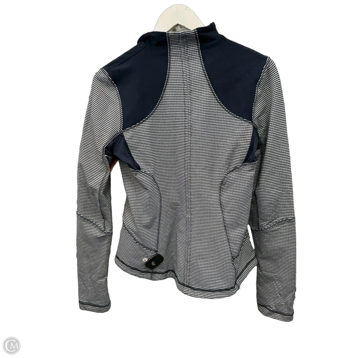 Athletic Jacket By Lululemon In Navy, Size: M