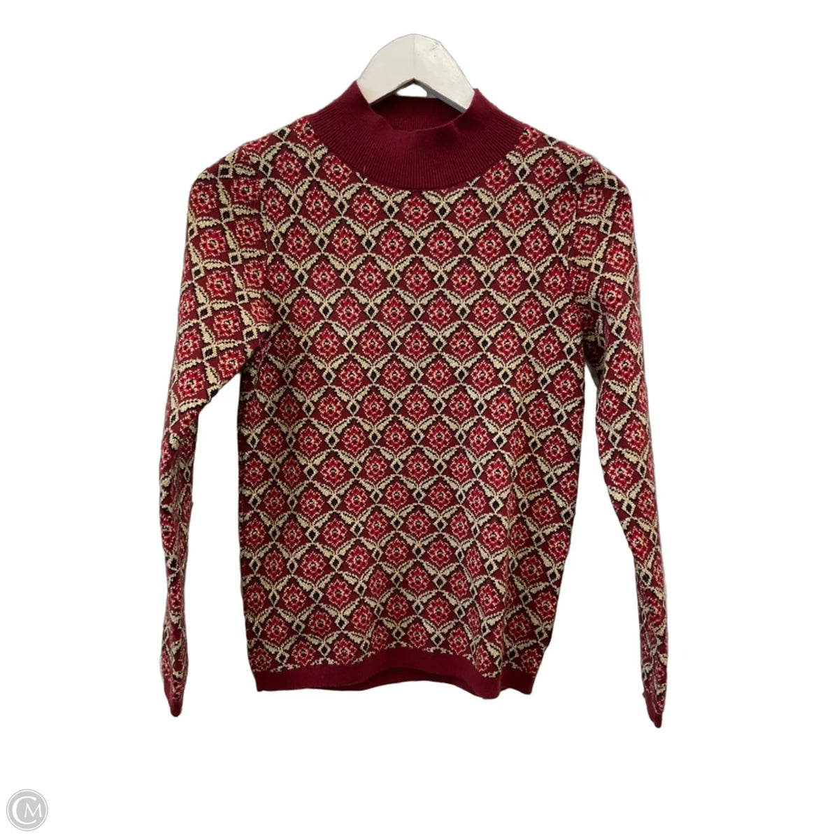 Sweater By Ann Taylor In Red, Size: Xs