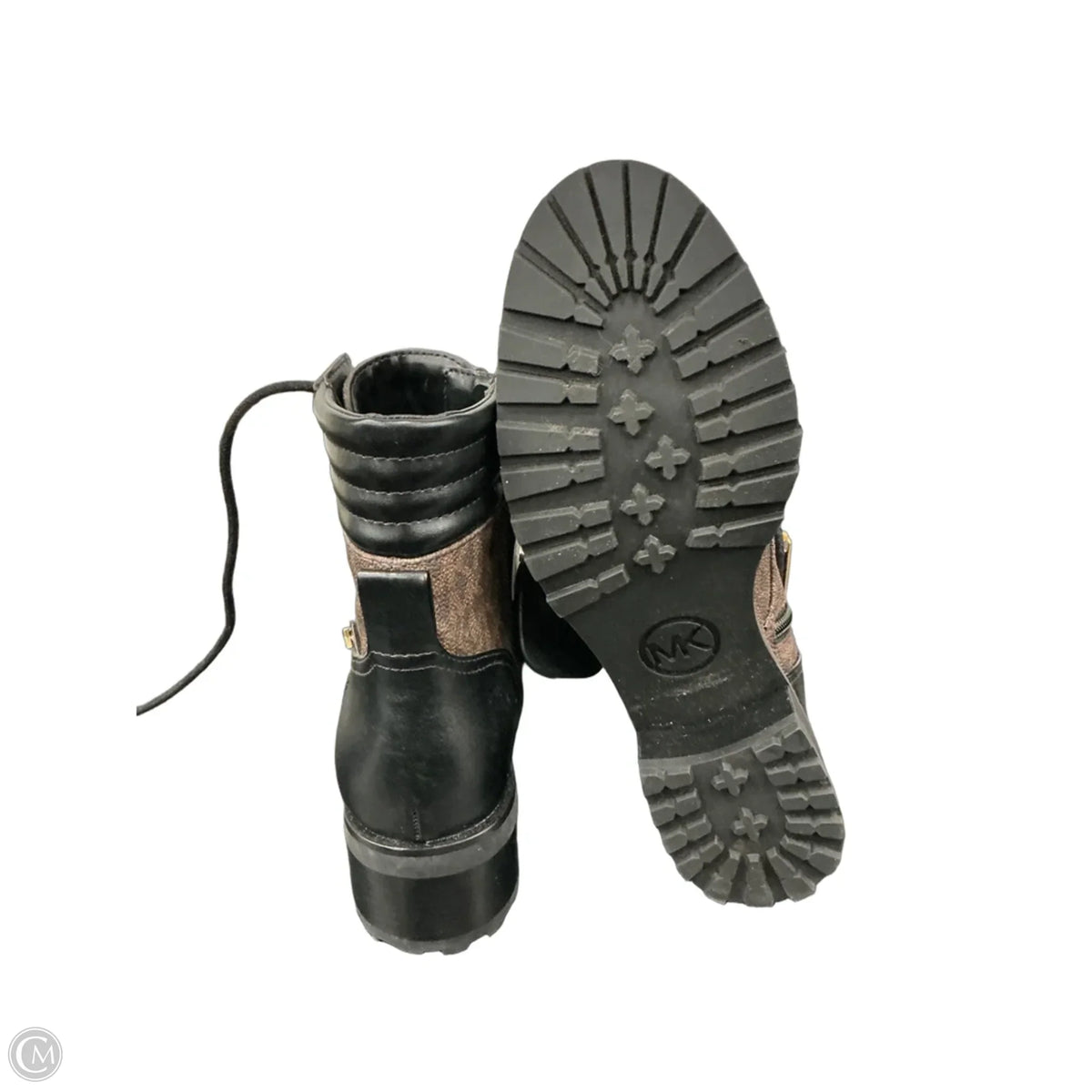 Boots Designer By Michael Kors In Brown, Size: 6