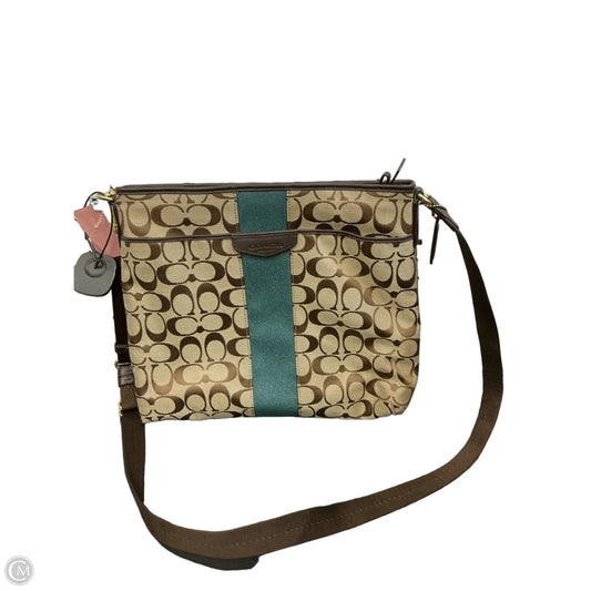 Crossbody Designer By Coach, Size: Medium
