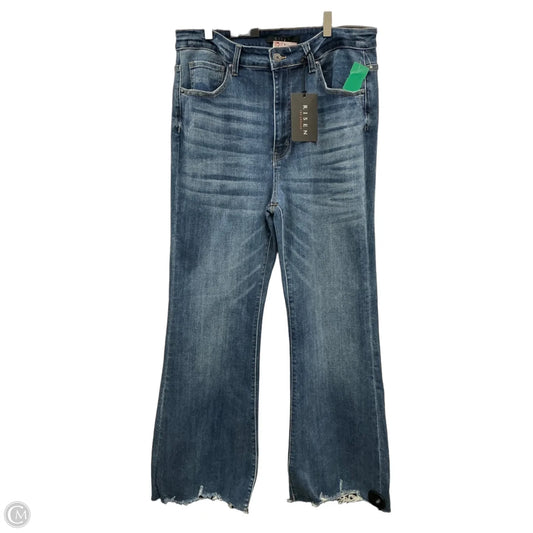 Jeans Boyfriend By Risen In Blue Denim, Size: 1x