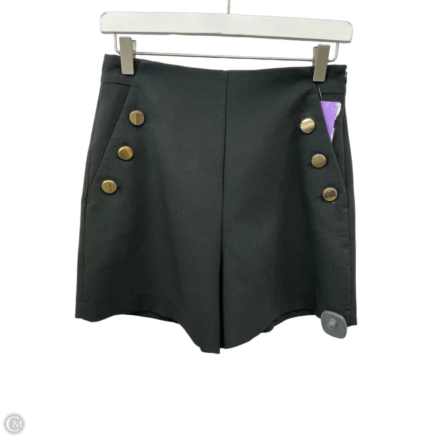 Shorts By Zara In Black, Size: 4