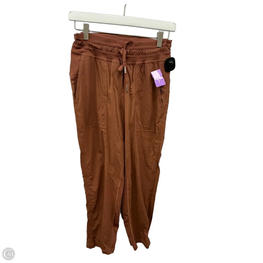 Athletic Pants By Lululemon In Orange, Size: S