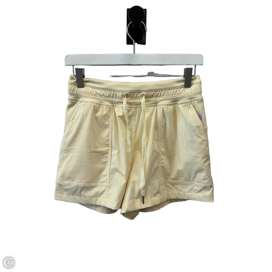 Athletic Shorts By Lululemon In Yellow, Size: S