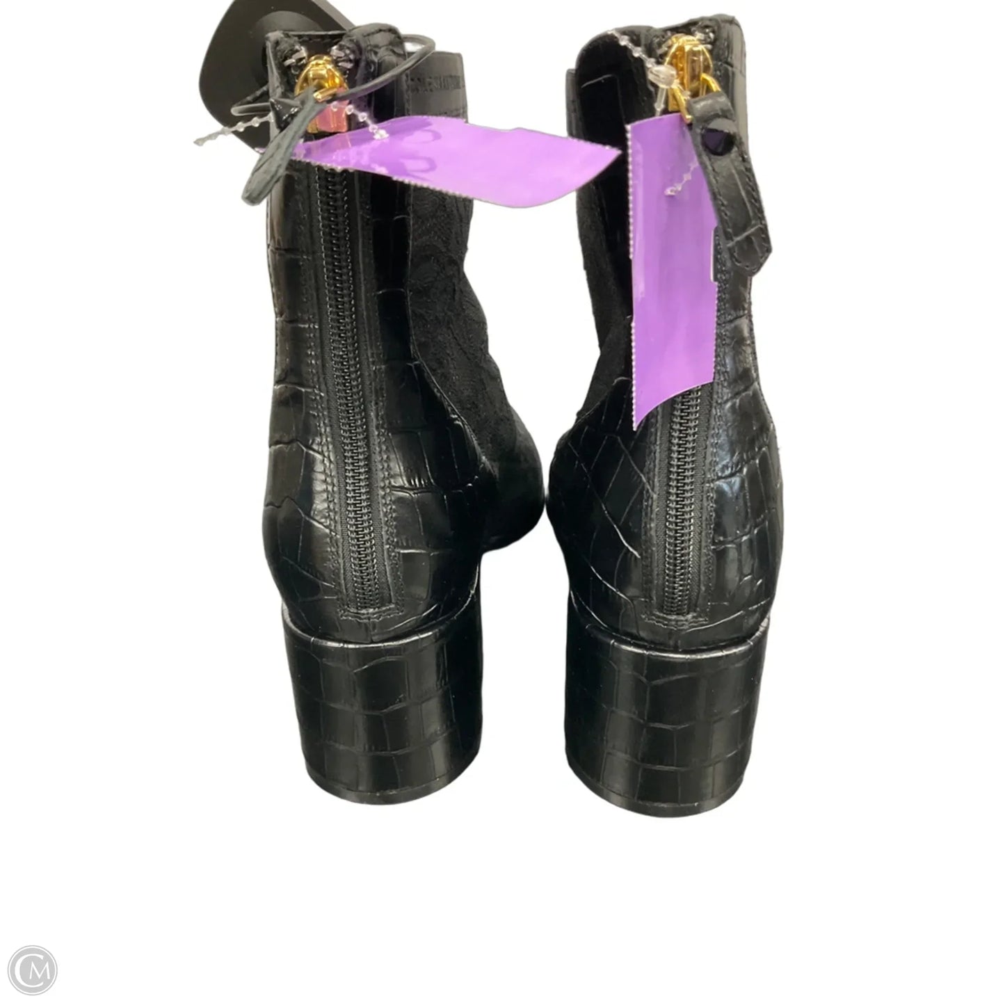 Boots Ankle Heels By Cole-haan In Black, Size: 8.5