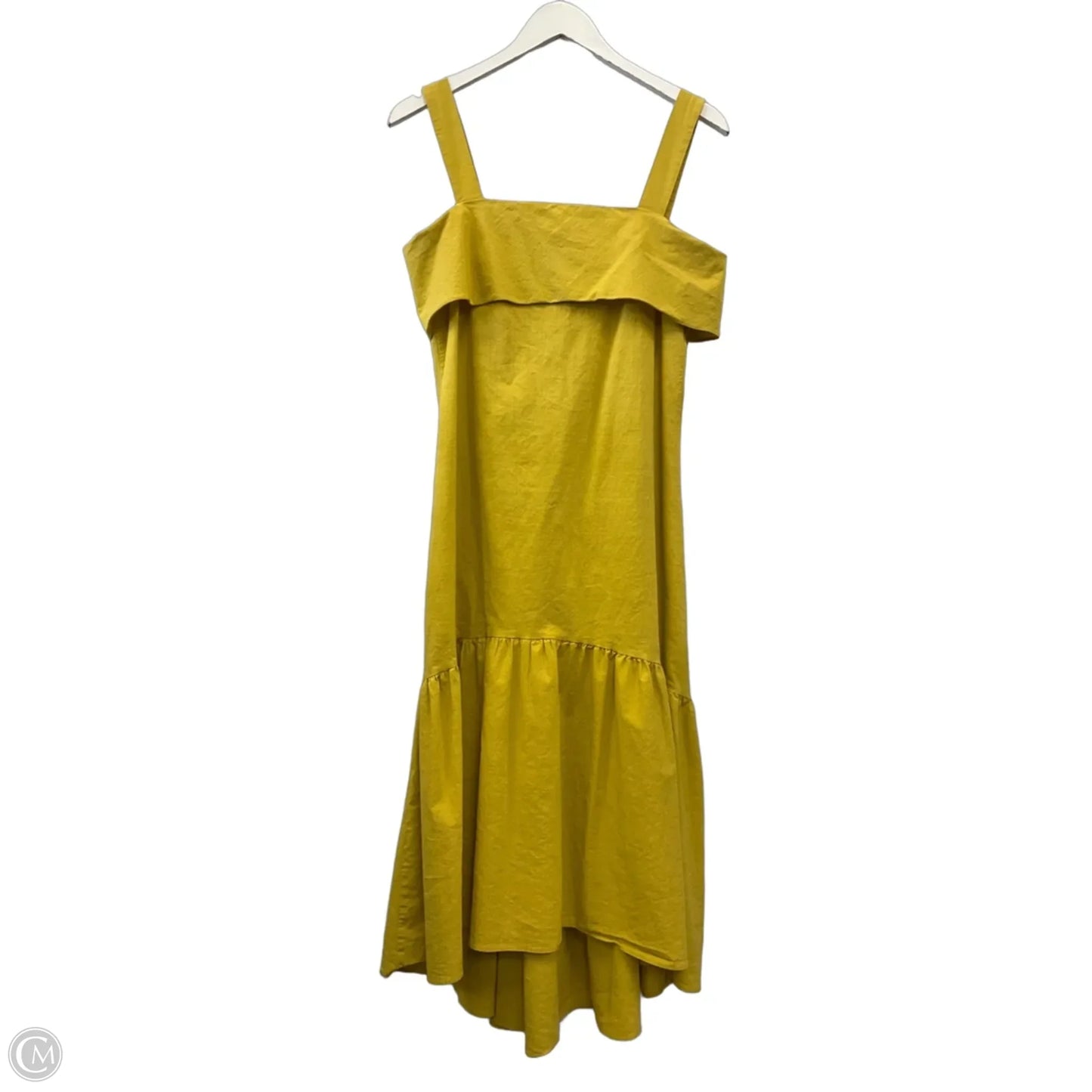 Dress Casual Midi By Pinch In Yellow, Size: M