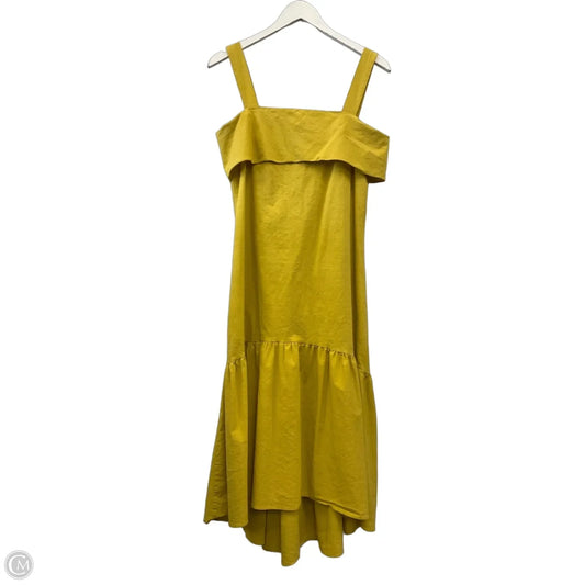 Dress Casual Midi By Pinch In Yellow, Size: M