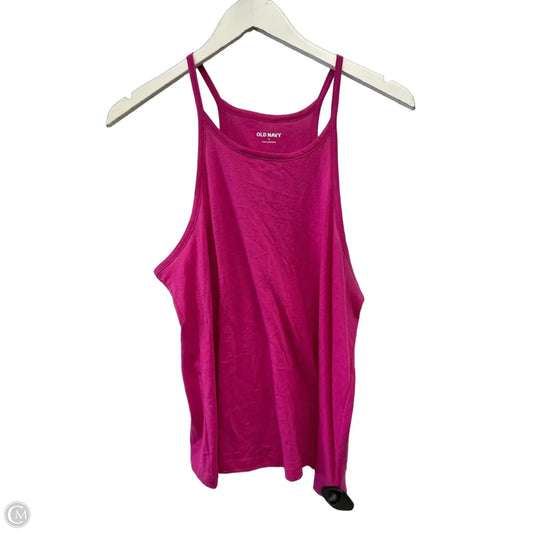 Top Sleeveless By Old Navy In Pink, Size: M