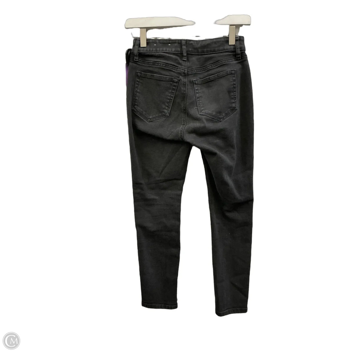 Jeans Skinny By Loft In Black, Size: 0
