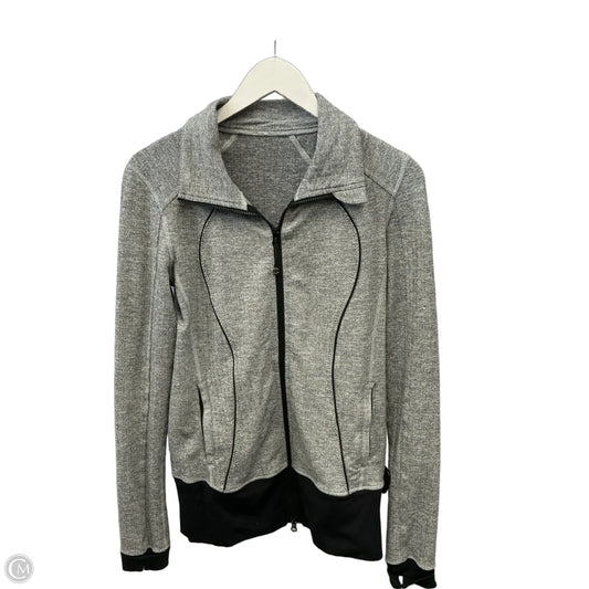 Athletic Jacket By Lululemon In Black, Size: S
