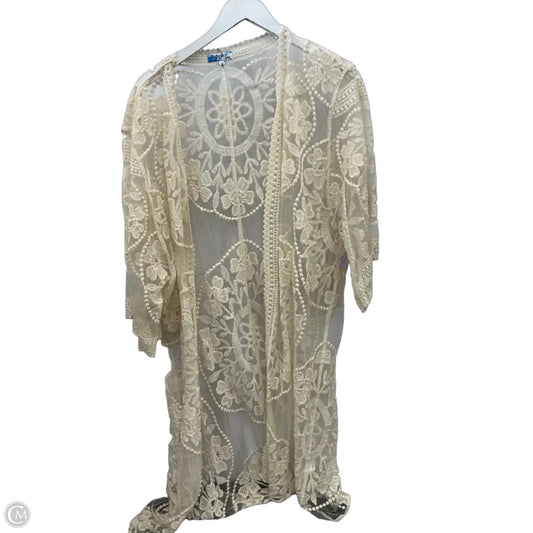 Kimono By Rebellion In Beige, Size: M